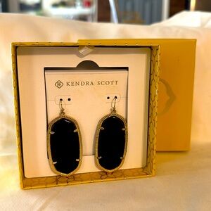 Kendra Scott Danielle Black Onyx Earrings